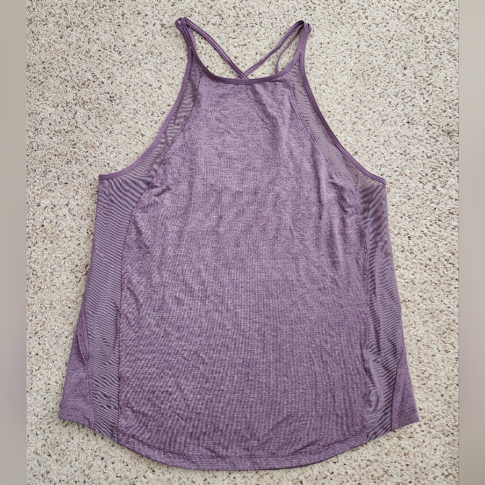 Lululemon Purple Athletic Tank Top